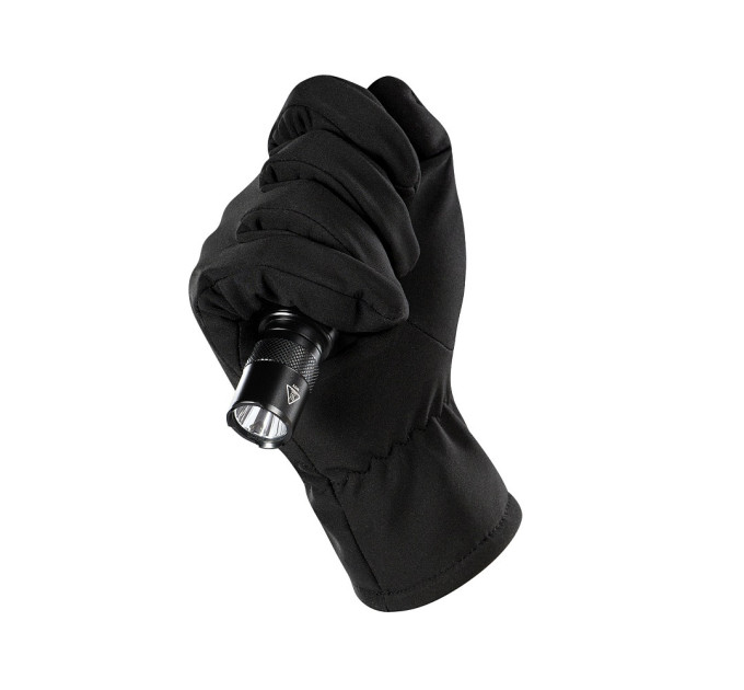 M-Tac рукавички демісезонні Soft Shell Black