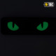 M-Tac нашивка Cat Eyes Laser Cut Black/GID