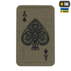 M-Tac нашивка Ace of Spades (вишивка) Ranger Green