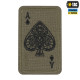 M-Tac нашивка Ace of Spades (вишивка) Ranger Green