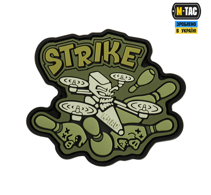 M-Tac нашивка Strike (PVC)