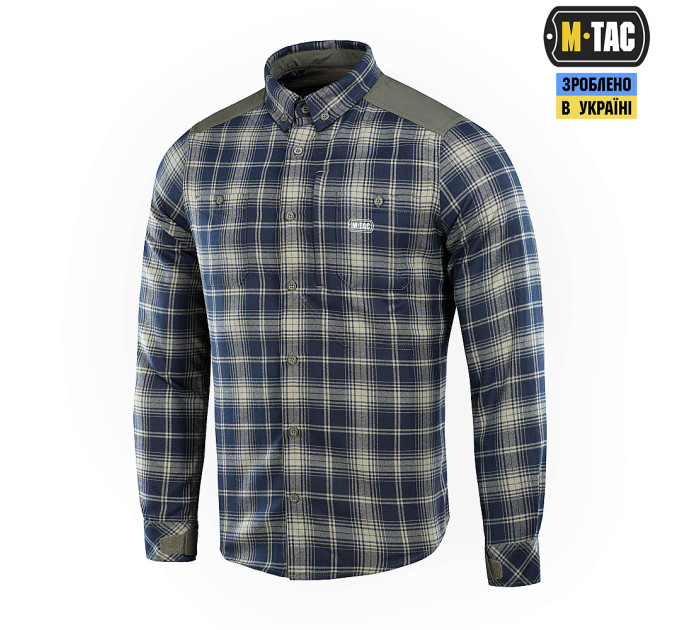 M-Tac сорочка Redneck Shirt Olive/Navy Blue