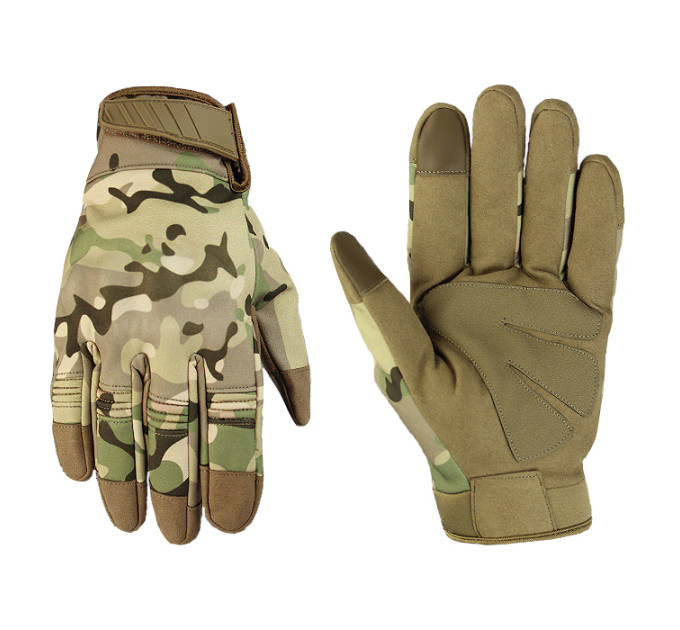 Рукавиці Тактичні SoftShell Мультикам Рукавиці Тактичні SoftShell Мультикам
