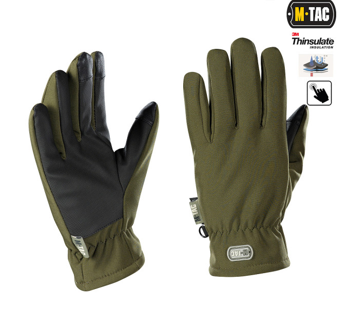 M-Tac рукавички Soft Shell Thinsulate Olive