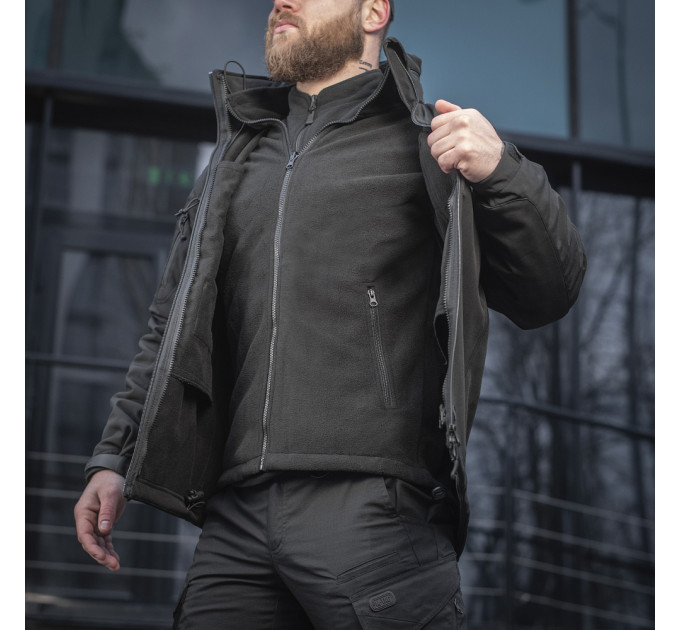 M-Tac куртка Soft Shell з підстібкою Black