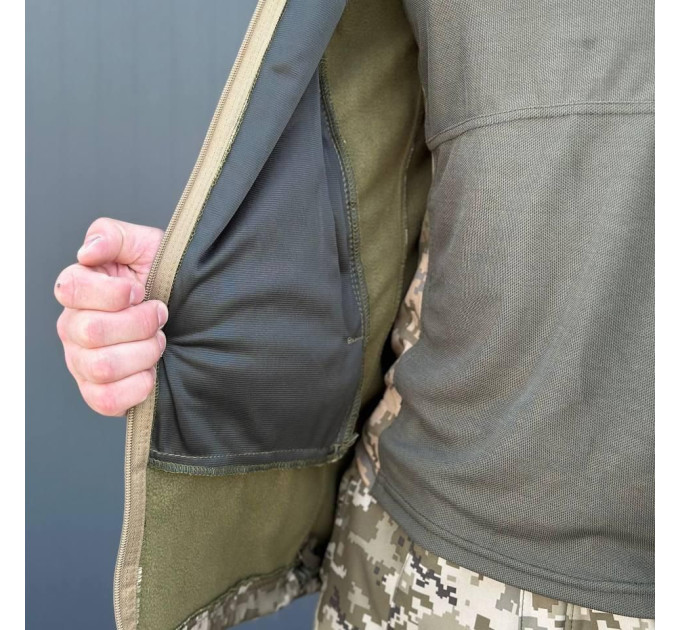 Куртка SoftShell Піксель Military R