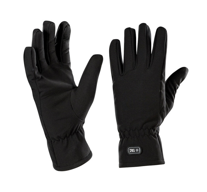 M-Tac рукавички демісезонні Soft Shell Black