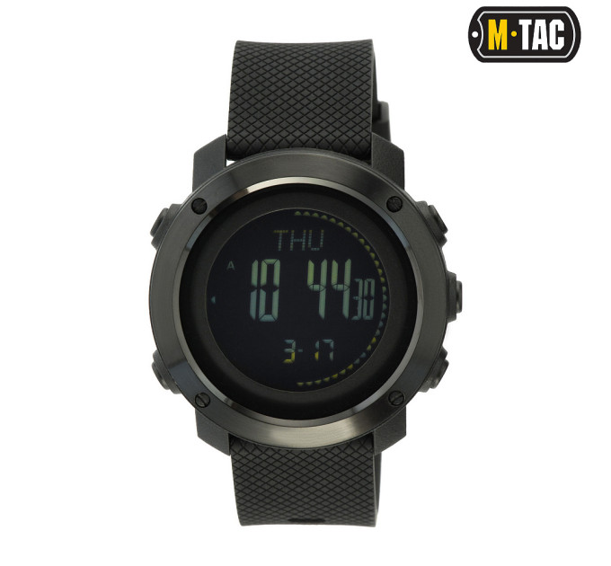 M-Tac годинник тактичний мультифункціональний Black