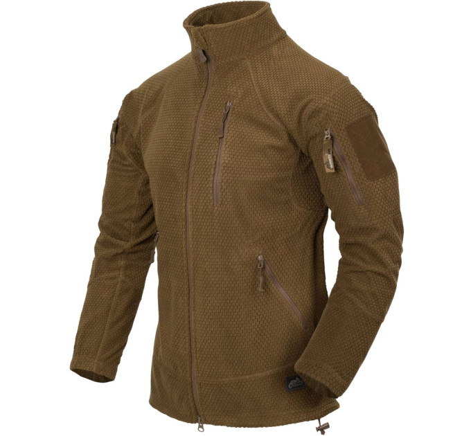 HELIKON-TEX Alpha Tactical Jacket Black куртка на блискавці Койот