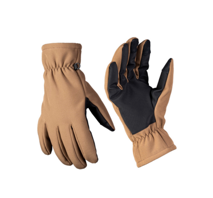 Mil-Tec Рукавички зимові тактичні Sturm Thinsulate 3M Softshell Gloves Dark Coyote