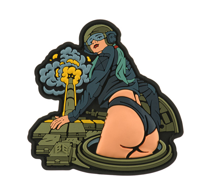 Brand Element нашивка Tank Girl PVC