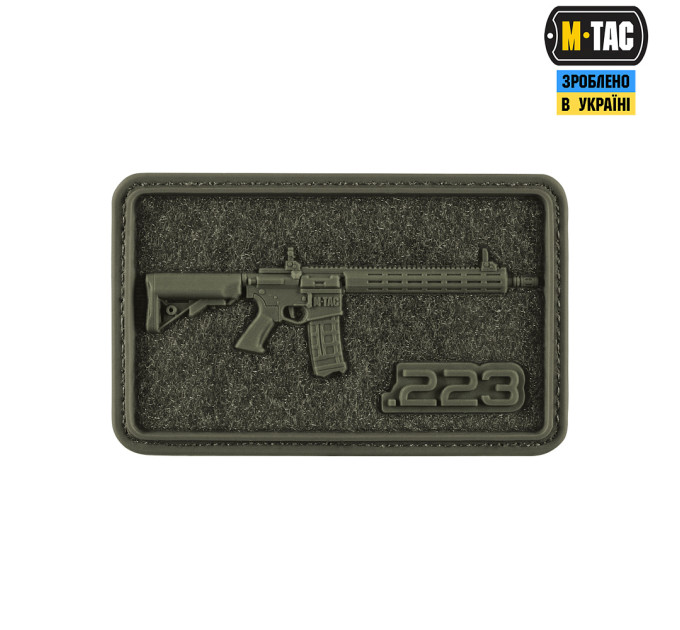 M-Tac нашивка AR-15 Velcro/PVC Ranger Green