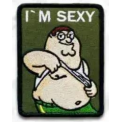 Нашивка I'M SEXY на липучці