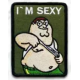 Нашивка I'M SEXY на липучці