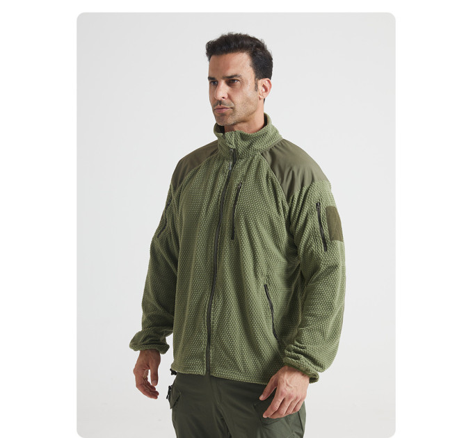 Кофта Флісова Grid Fleece Олива