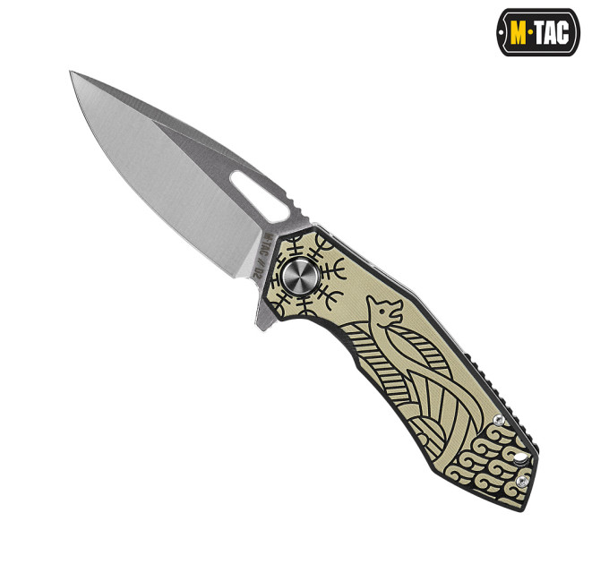 M-Tac ніж складний Type 12 Scandinavian Black/Sand