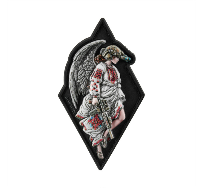 Hашивка Ukrainian tactical angel PVC